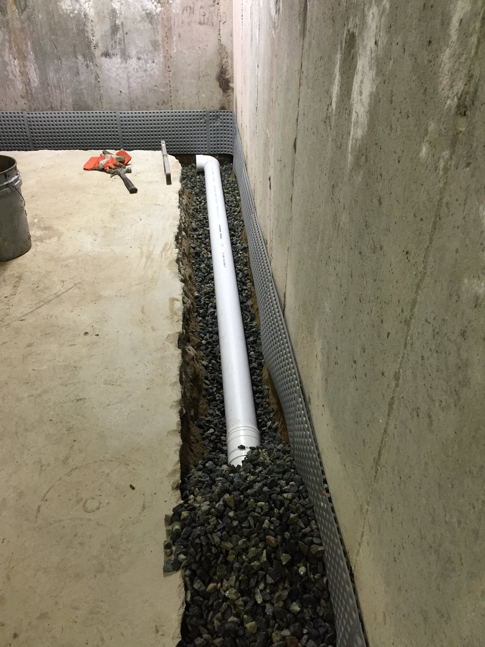 Basement Drainage Systems